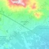 Mapa topográfico Zaïo ⵣⴰⵢⵢⵓ زايو, altitud, relieve