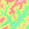 Mapa topográfico Shamator District, altitud, relieve