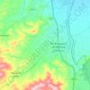 Mapa topográfico Pachalik de Bni Bouayach, altitud, relieve