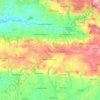 Mapa topográfico 50520, altitud, relieve