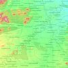 Mapa topográfico Kalakada, altitud, relieve