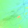 Mapa topográfico Tinejdad تنجداد, altitud, relieve