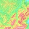 Mapa topográfico UNESCO Biosphère d'Entlebuch, altitud, relieve