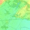 Mapa topográfico Untersiebenbrunn, altitud, relieve