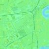 Mapa topográfico Beaumont, altitud, relieve
