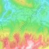 Mapa topográfico Vorderstoder, altitud, relieve