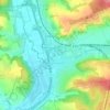 Mapa topográfico Niederfüllbach, altitud, relieve