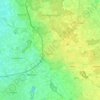 Mapa topográfico Uden, altitud, relieve