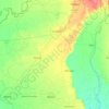 Mapa topográfico Gurdaspur Tahsil, altitud, relieve