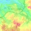 Mapa topográfico Pachalik de Taourirt باشوية تاوريرت, altitud, relieve