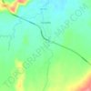 Mapa topográfico Танзыбей, altitud, relieve