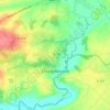 Mapa topográfico L'Étang-Bertrand, altitud, relieve