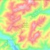 Mapa topográfico Mount Skokomish Wilderness, altitud, relieve