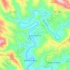 Mapa topográfico Janeiro de Cima, altitud, relieve