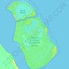 Mapa topográfico Ilha de Maracá, altitud, relieve