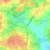 Mapa topográfico Kannuru, altitud, relieve