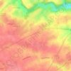 Mapa topográfico Les Trois-Pierres, altitud, relieve