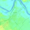 Mapa topográfico Río Branco, altitud, relieve
