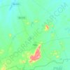 Mapa topográfico Patu, altitud, relieve