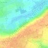 Mapa topográfico Boutteville, altitud, relieve