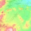 Mapa topográfico Cercle Driouch Sud دائرة الدريوش الجنوبية, altitud, relieve