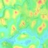 Mapa topográfico Errigal, altitud, relieve