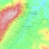 Mapa topográfico Talmest تالمست, altitud, relieve