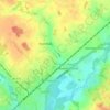 Mapa topográfico Rivenhall, altitud, relieve