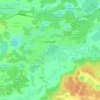 Mapa topográfico Kharbala 1-ya, altitud, relieve