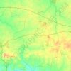 Mapa topográfico Itki, altitud, relieve