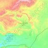 Mapa topográfico Provinz Zagora, altitud, relieve