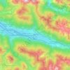 Mapa topográfico Gaishorn am See, altitud, relieve