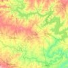 Mapa topográfico Indapur, altitud, relieve
