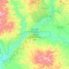 Mapa topográfico Gila Box Riparian National Conservation Area, altitud, relieve
