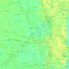Mapa topográfico Dhamrai Subdistrict, altitud, relieve
