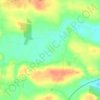 Mapa topográfico Horsepasture, altitud, relieve