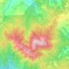 Mapa topográfico IT4030001 - SIC-ZPS - Monte Acuto, Alpe di Succiso, altitud, relieve
