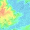 Mapa topográfico Appeville, altitud, relieve