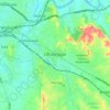 Mapa topográfico Ulhasnagar, altitud, relieve