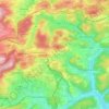 Mapa topográfico Neerdar, altitud, relieve