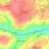 Mapa topográfico North Luffenham, altitud, relieve