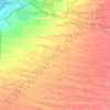 Mapa topográfico Mshayrif, altitud, relieve