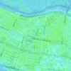 Mapa topográfico Al Sa'adah, altitud, relieve