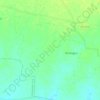 Mapa topográfico Narsingpur, altitud, relieve
