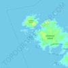 Mapa topográfico Northern Harbour, altitud, relieve