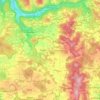 Mapa topográfico 91355, altitud, relieve