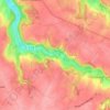 Mapa topográfico Bec-de-Mortagne, altitud, relieve