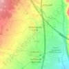 Mapa topográfico el Morell, altitud, relieve