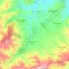 Mapa topográfico Temsamane ⵜⴻⵎⵙⴰⵎⴰⵏ تمسمان, altitud, relieve
