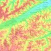 Mapa topográfico 94419, altitud, relieve
